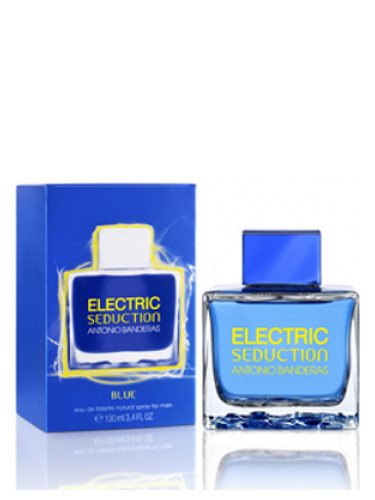 عطر ادکلن الکتریک بلو سداکشن فور من آنتونیو باندراس - Electric Blue Seduction for Men Antonio Banderas - بررسی، قیمت و خرید