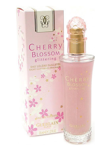 عطر ادکلن چری بلوسوم گلیترین گرلن - Cherry Blossom Glittering Guerlain - بررسی، قیمت و خرید