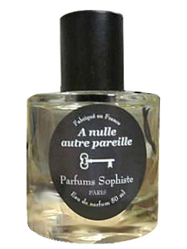 عطر ادکلن ا نول اوتر پاره‌یه پرفیوم سوفیست - A Nulle Autre Pareille Parfums Sophiste - بررسی، قیمت و خرید