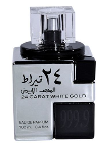 عطر ادکلن بیست و چهار عیار طلای سفید لتافه پرفیومز - 24 Carat White Gold Lattafa Perfumes - بررسی، قیمت و خرید