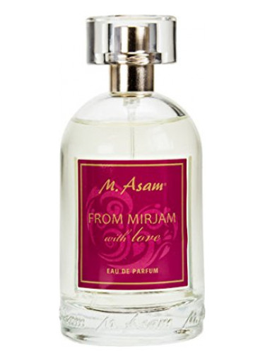 عطر ادکلن فرام میرجیم ویت لاو اِم آسام - From Mirjam with Love M. Asam - بررسی، قیمت و خرید