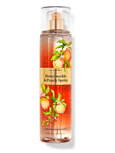 عطر ادکلن هانیساکل اند پیچ اسپریتز باث اند بادی وُرکس - Honeysuckle & Peach Spritz Bath & Body Works - بررسی، قیمت و خرید