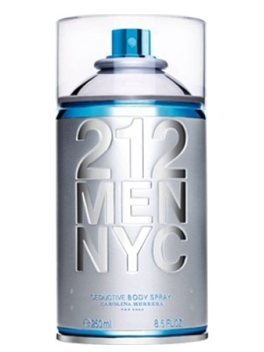 عطر ادکلن دویست و دوازده من نیویورک بادی سپری کارولینا هررا - 212 Men NYC Body Spray Carolina Herrera - بررسی، قیمت و خرید