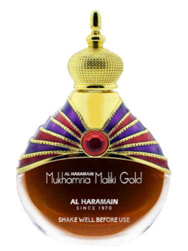 عطر ادکلن موخامریا مالیکی گلد الحرمین - Mukhamria Maliki Gold Al Haramain Perfumes - بررسی، قیمت و خرید