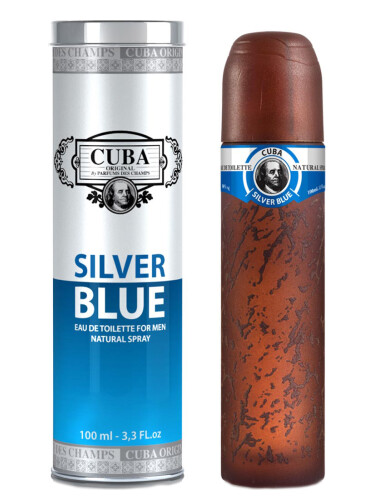 عطر ادکلن کیوبا سیلور بلو کیوبا پاریس - Cuba Silver Blue Cuba Paris - بررسی، قیمت و خرید