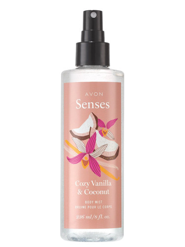 عطر ادکلن سنسیز کوزی وانیلا اند کوکونت ایوون - Senses Cozy Vanilla & Coconut Avon - بررسی، قیمت و خرید