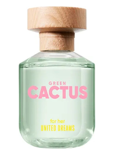عطر ادکلن یونایتد دریمز گرین کاکتوس فور هر بنتون - United Dreams Green Cactus For Her Benetton - بررسی، قیمت و خرید