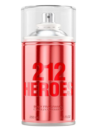 عطر ادکلن دو یک دو هیروز فور هر بادی اسپری کارولینا هررا - 212 Heroes For Her Body Spray Carolina Herrera - بررسی، قیمت و خرید