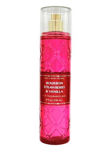 عطر ادکلن بوربون استرابری و وانیلا بث اند بادی ورکز - Bourbon Strawberry & Vanilla Bath & Body Works - بررسی، قیمت و خرید