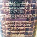 عطر ادکلن کیوبا پِرستیژ کیوبا پاریس - Cuba Prestige Cuba Paris - بررسی، قیمت و خرید