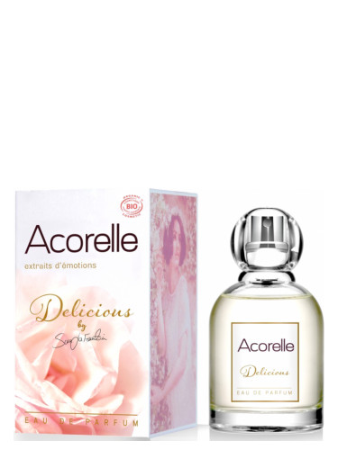 عطر ادکلن دیلیشز بای سارا لا فونتن آکورل - Delicious by Sara La Fountain Acorelle - بررسی، قیمت و خرید