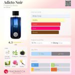 عطر ادکلن آدیکتو نوآر فرگرنس ورد - Adicto Noir Fragrance World - بررسی، قیمت و خرید