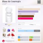عطر ادکلن بلانک دو کورج کورج - Blanc de Courregès Courrèges - بررسی، قیمت و خرید