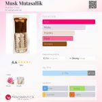 عطر ادکلن ماسک متسلک عربیان عود - Musk Mutasallik Arabian Oud - بررسی، قیمت و خرید