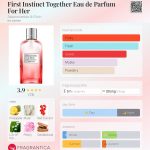 عطر ادکلن فرست اینستینکت توگدر ادو پارفوم فور هر ابرکرومبی اند فیچ - First Instinct Together Eau de Parfum For Her Abercrombie & Fitch - بررسی، قیمت و خرید