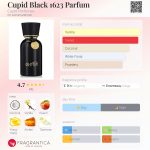 عطر ادکلن کیوپید بلک ۱۶۲۳ پارفوم کوپید پرفیومز - Cupid Black 1623 Parfum Cupid Perfumes - بررسی، قیمت و خرید