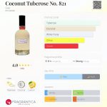 عطر ادکلن کوکونات تیوبروز نامبر هشتصد و بیست و یک گپ - Coconut Tuberose No. 821 Gap - بررسی، قیمت و خرید