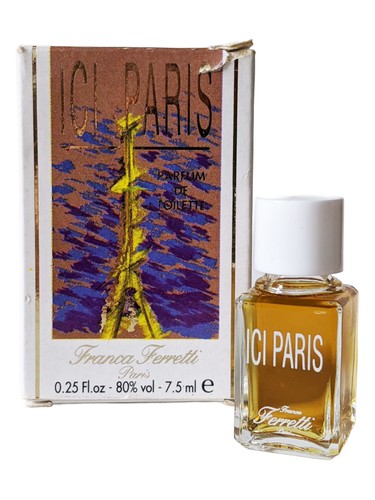 عطر ادکلن ایسی پاریس فرانکا فرِتی - Ici Paris Franca Ferretti - بررسی، قیمت و خرید